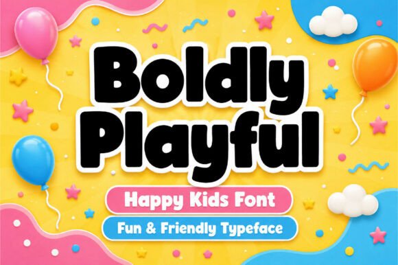 Boldly Playful Font - Preview 1