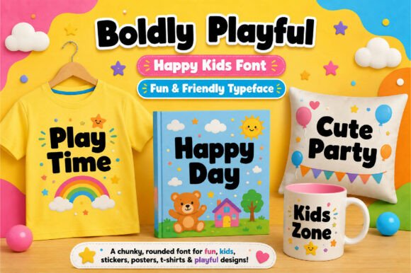 Boldly Playful Font - Preview 2