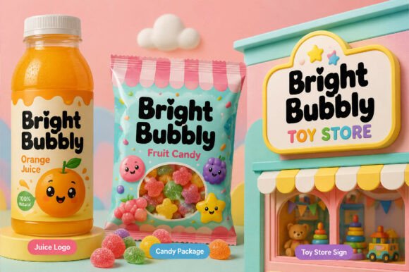Bright Bubbly Font - Preview 2