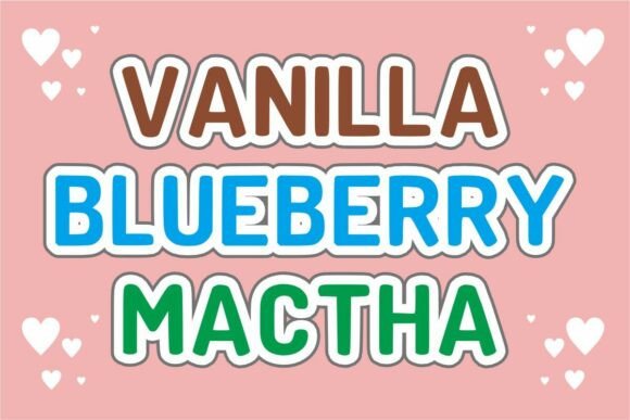 Butterscotch Bubble Font - Preview 2
