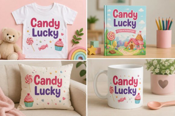 Candy Lucky Font - Preview 1