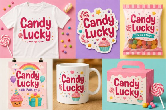 Candy Lucky Font - Preview 2