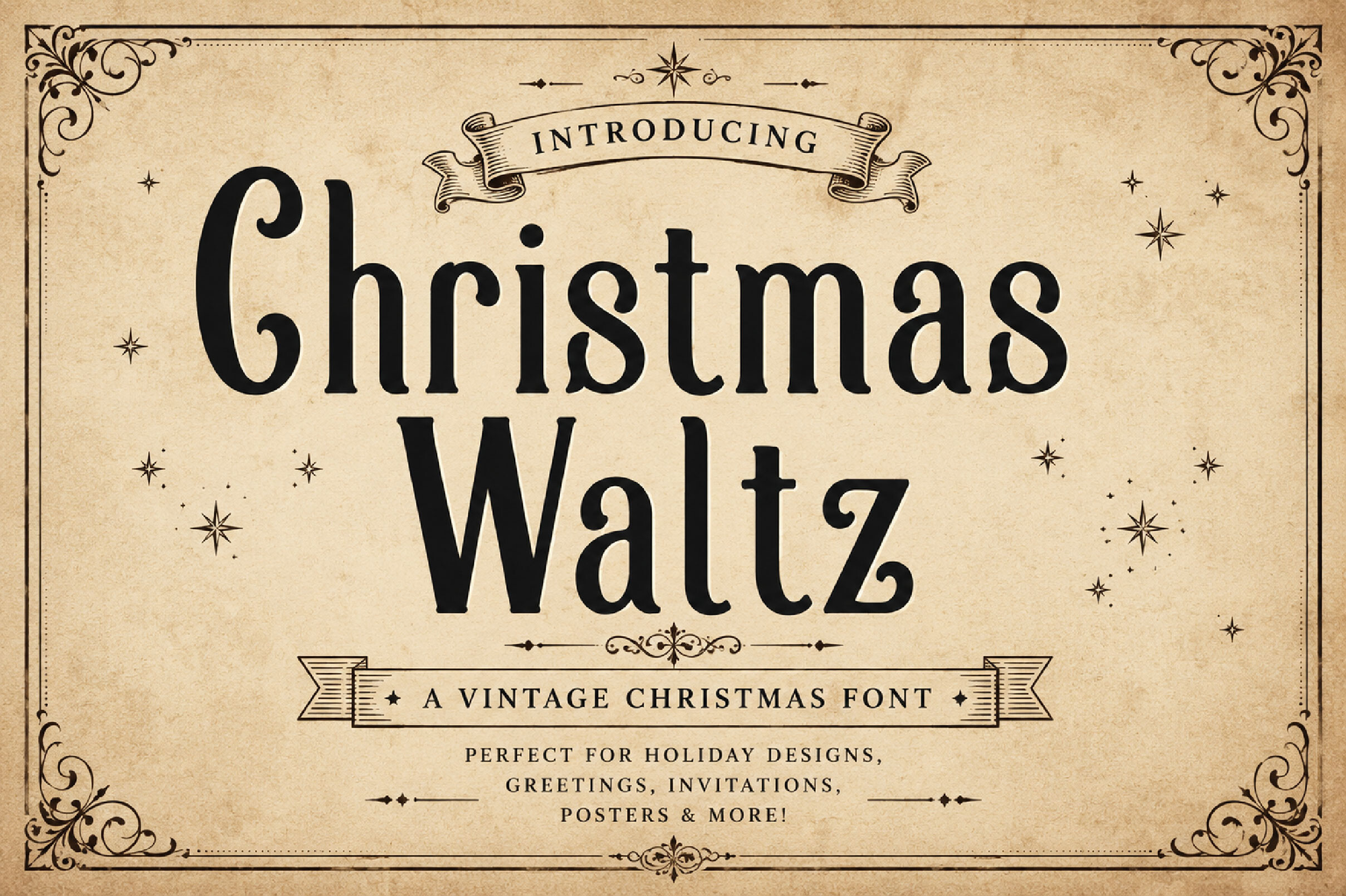 Christmas Waltz Font - photo 2