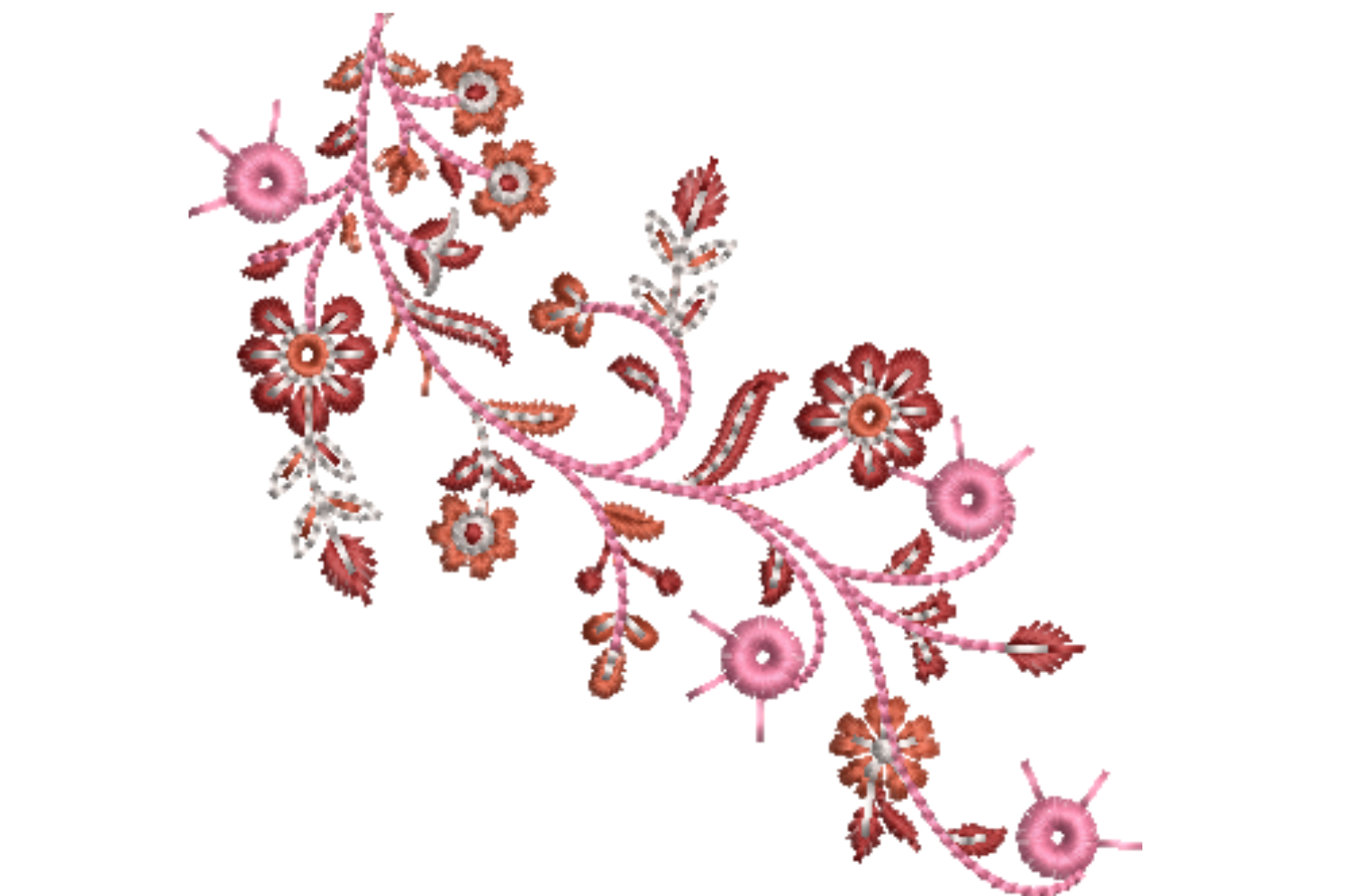 Floral & Botanical Ornament Embroidery