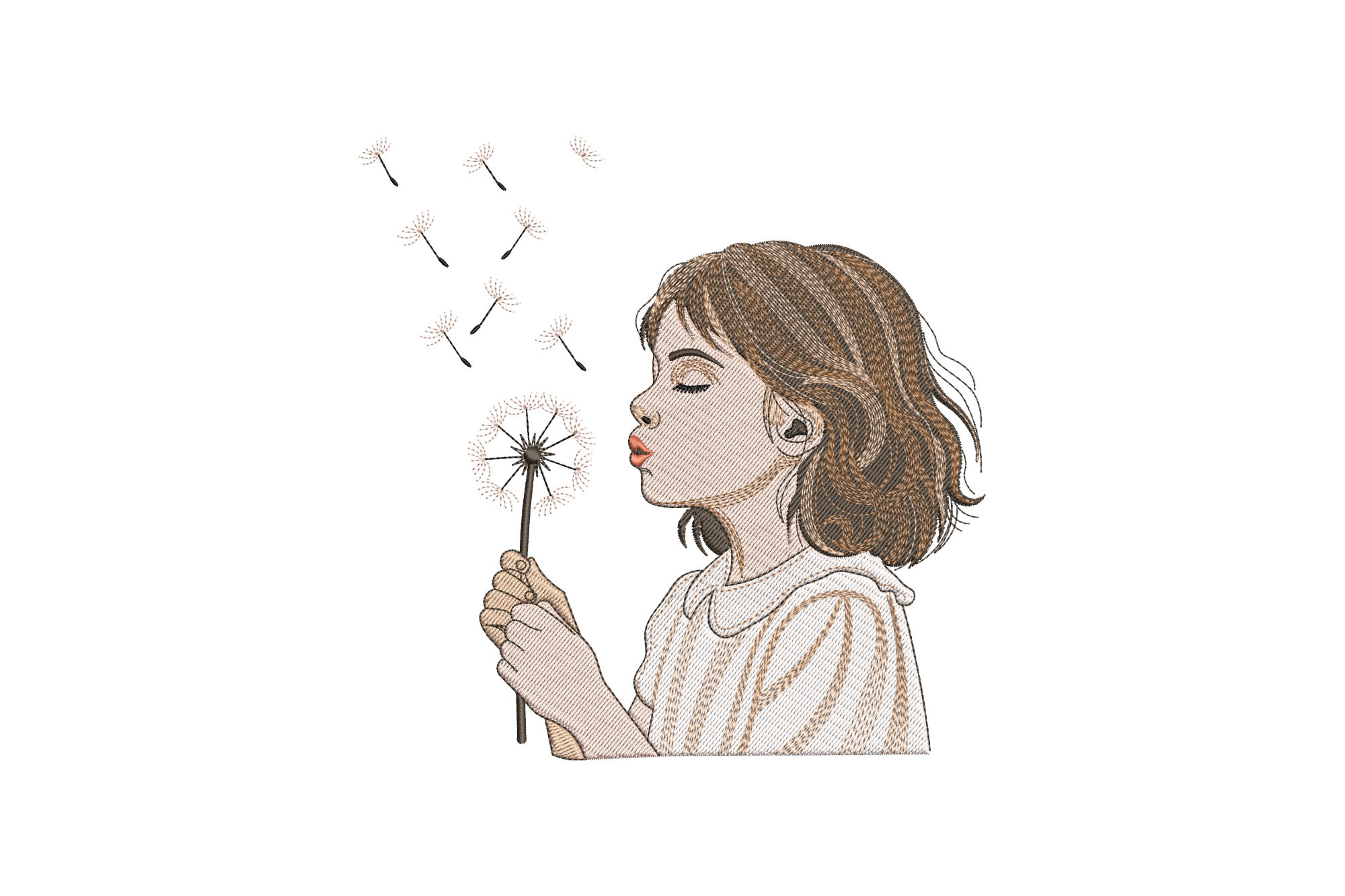 Girl with a Dandelion