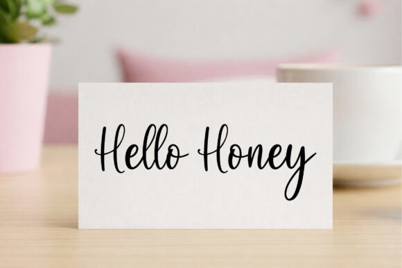 Hello Honey Font - Preview 6