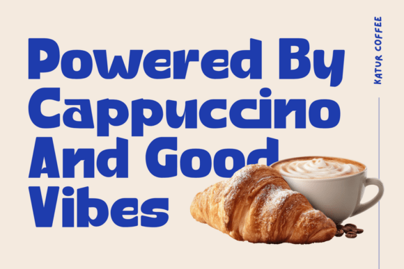 Katur Coffee Font PNG with transparent background - Preview 2