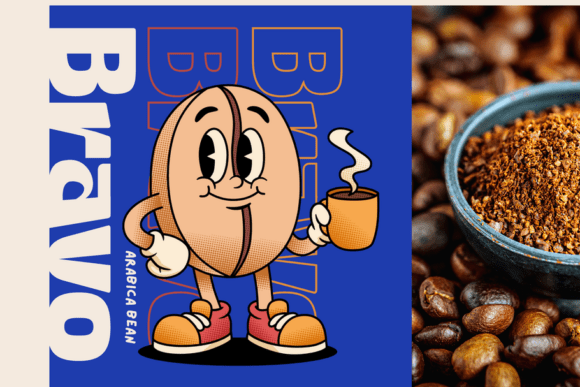 Katur Coffee Font PNG with transparent background - Preview 4