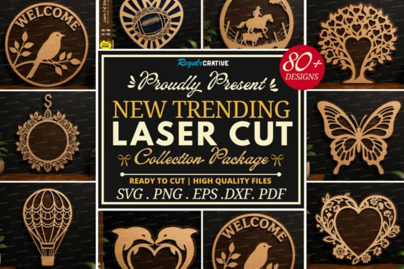 Laser Cut Mega SVG Bundle,Laser Cut File Laser Cutting By Regulrcrative