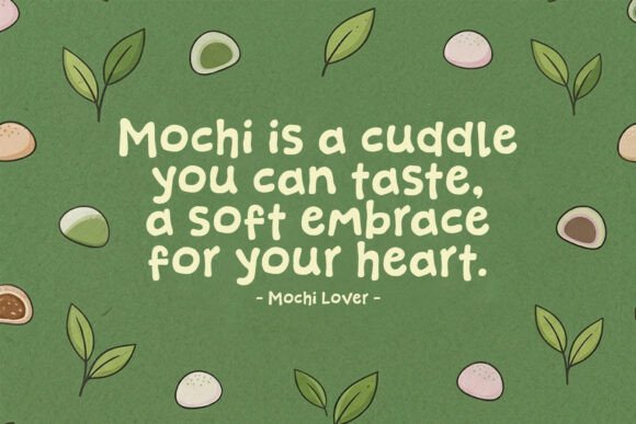 Mochi Green Font font preview - 2