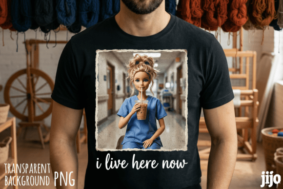 Nurse Coffee Scrubs Medical PNG Graphic T-shirt Designs By jijopero