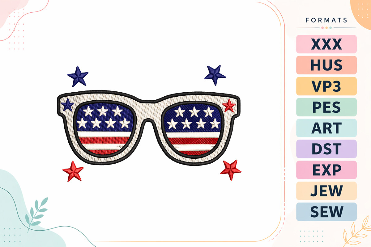 Patriotic Sunglasses 4th of July