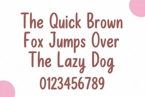 Playful Handdrawn Font PNG with transparent background - Preview 1