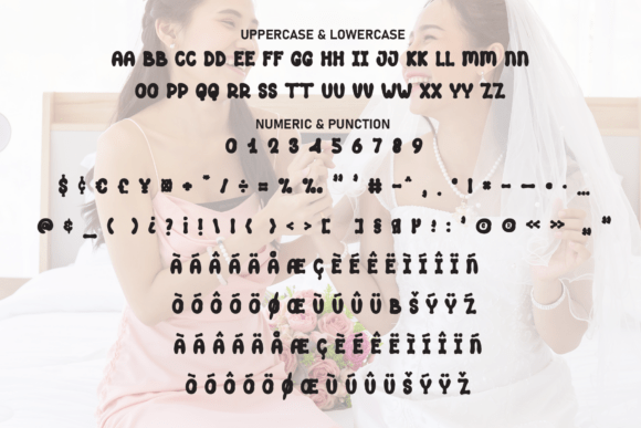 Sister Wedding Font PNG with transparent background - Preview 5