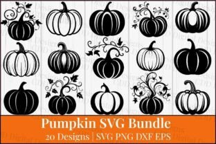 20 Pumpkin SVG Bundle Graphic by cathiecribb · Creative Fabrica