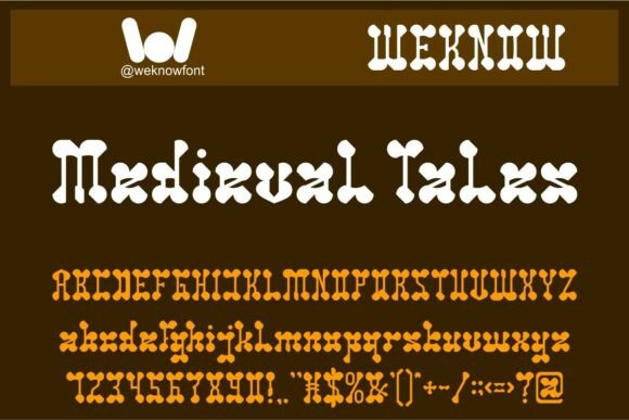 Arabian Night Font - Preview 1