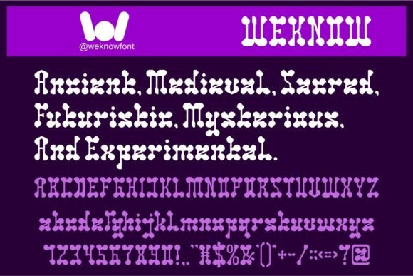 Arabian Night Font - Preview 3