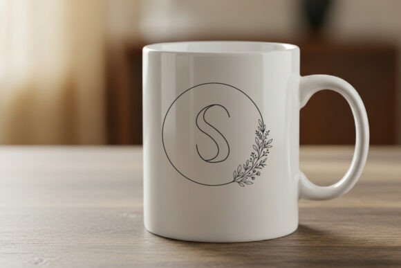 Aurelia Monogram Font PNG with transparent background - Preview 5