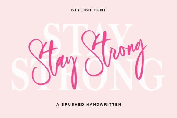 Authentic Brush Font - Preview 4