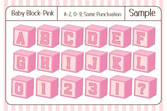 Baby Block Font - Preview 2