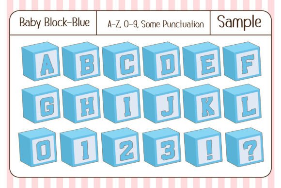 Baby Block Font - Preview 4
