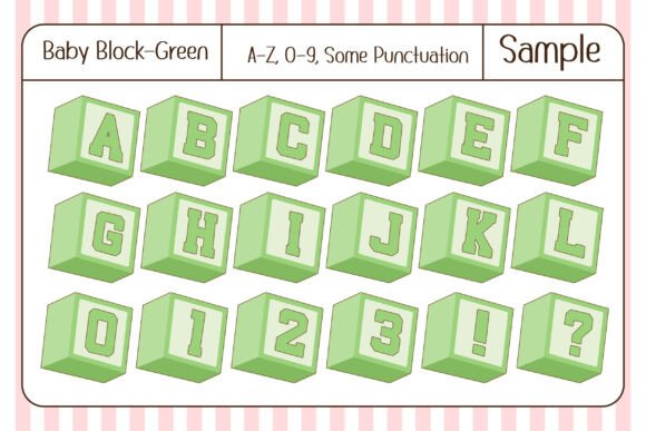 Baby Block Font - Preview 5