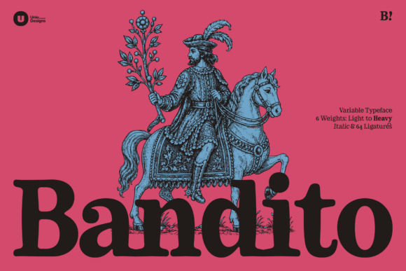 Bandito Serif Font By unio.creativesolutions