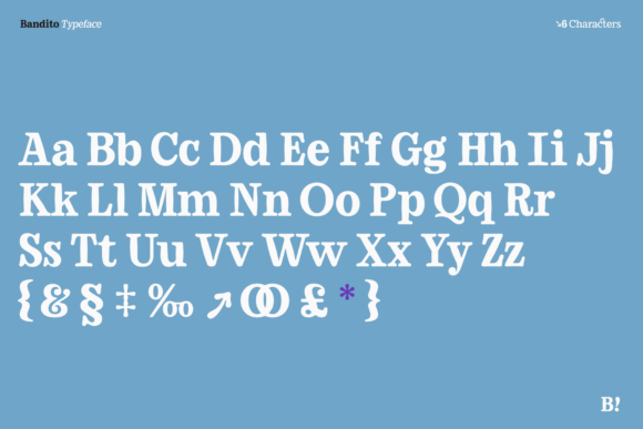 Bandito Font - Preview 5
