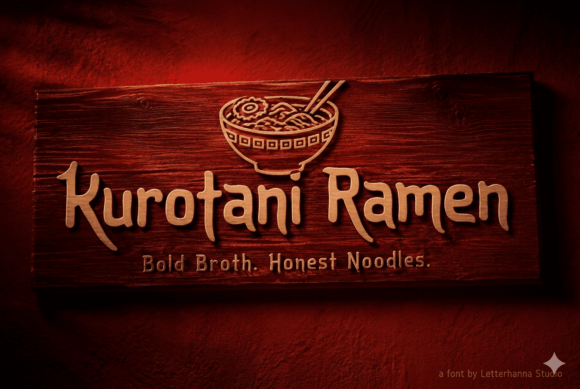 Baruzen Karma Font - Preview 1