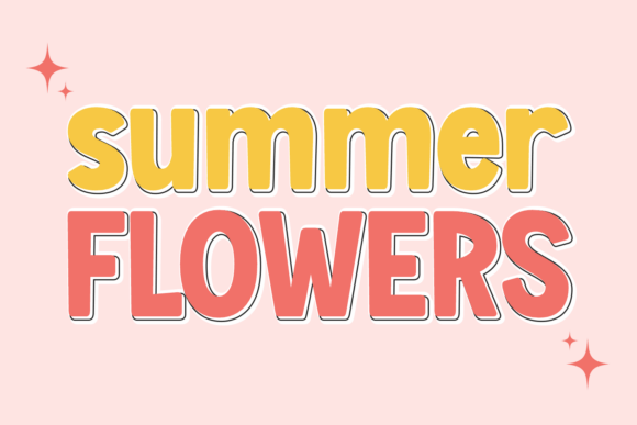 Black Chunky Font - Preview 4