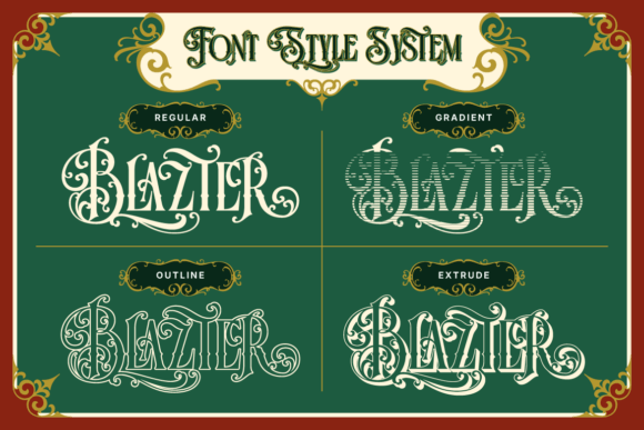 Blazter Font - Preview 3