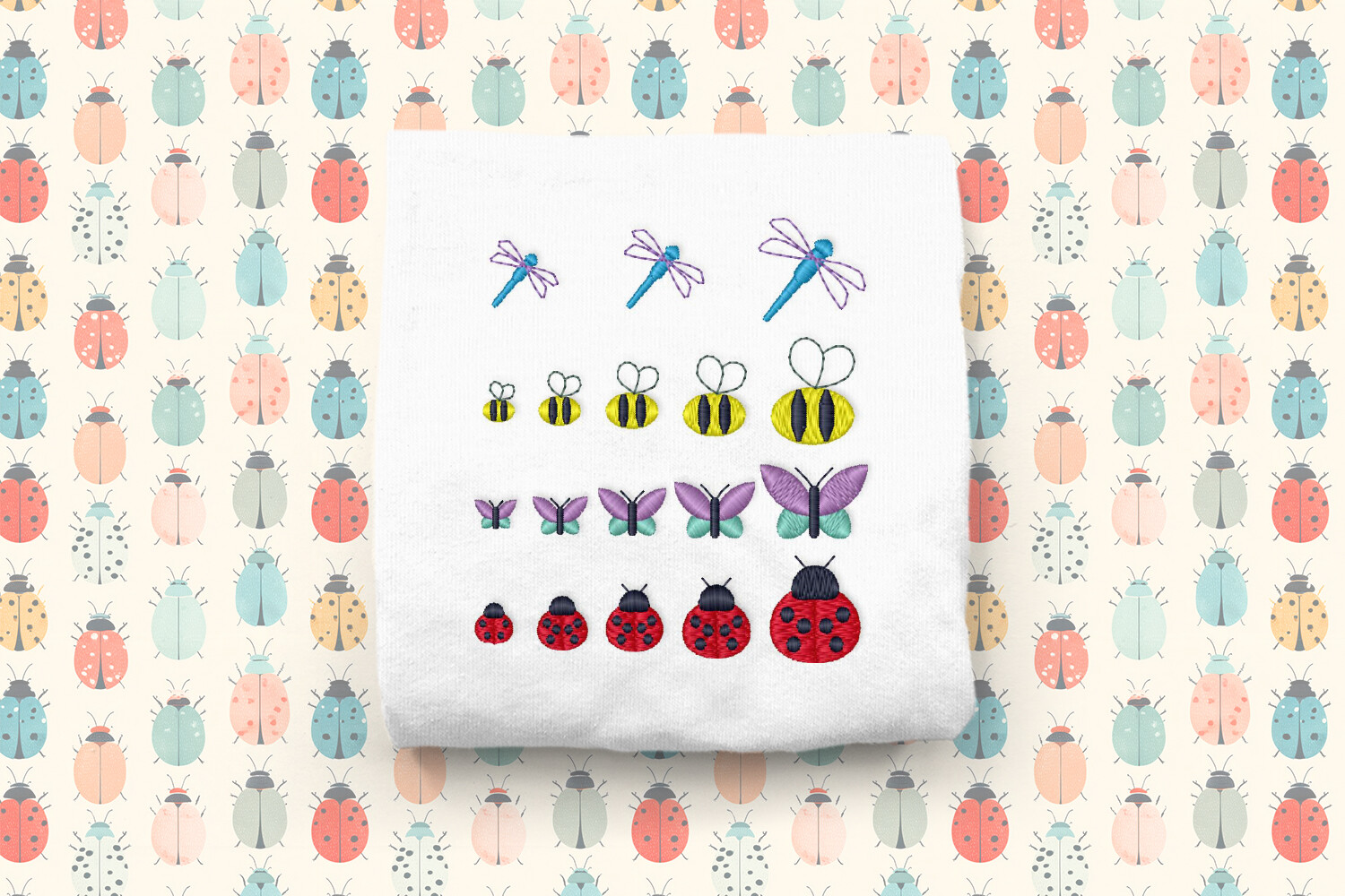 Bugs Micro Embroidery Set