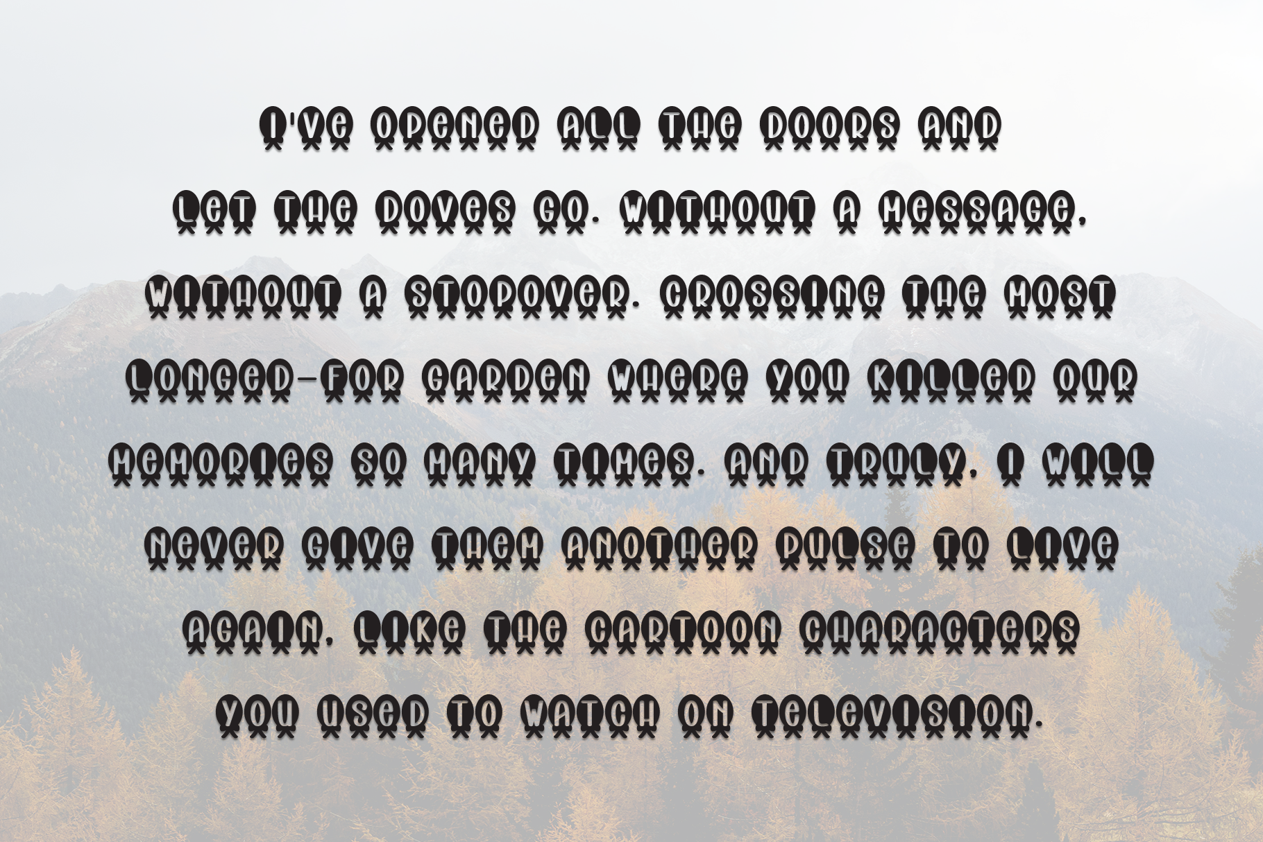Christmas Ribbon Font - photo 6