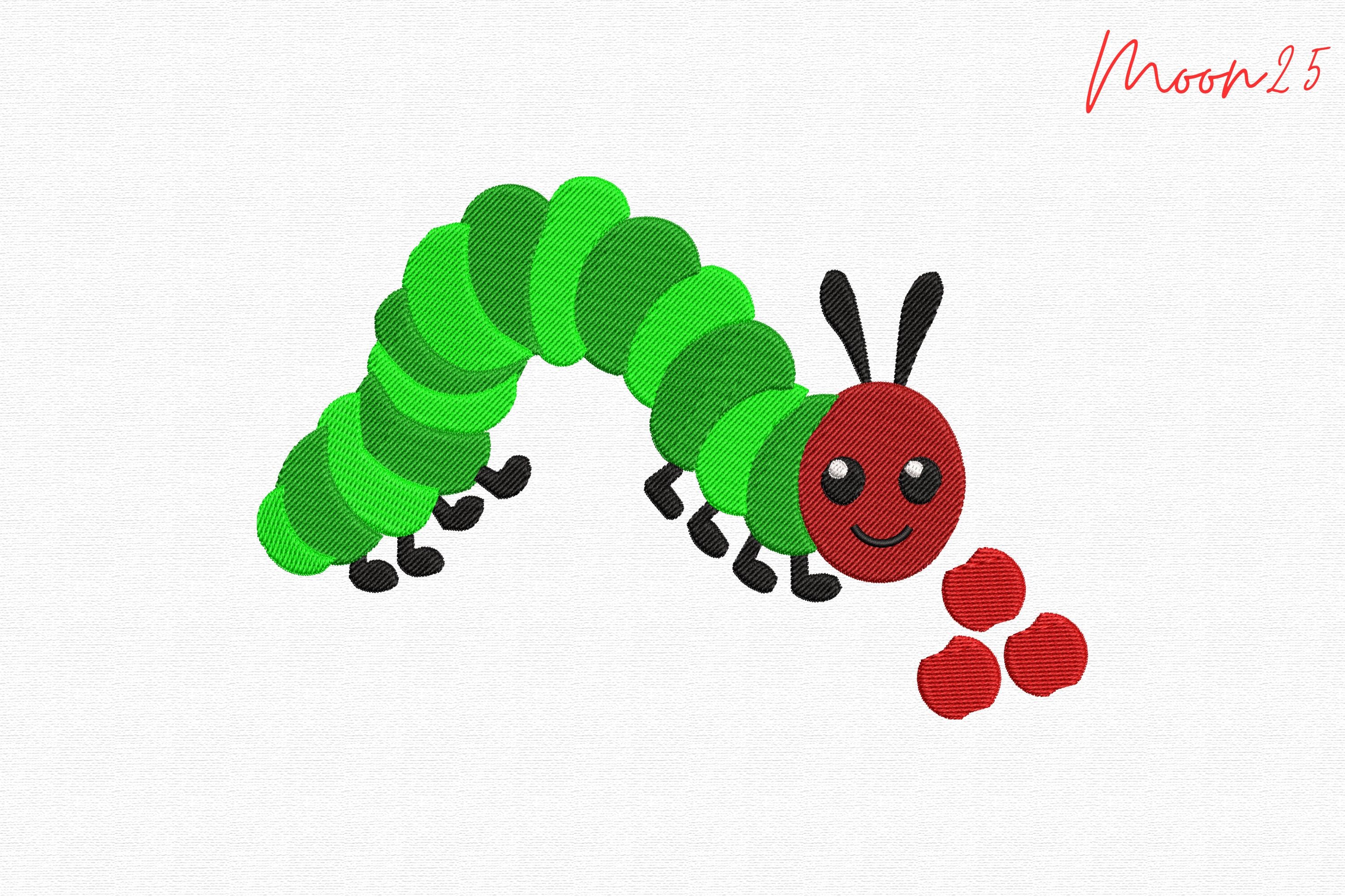 Cute Caterpillar Cartoon