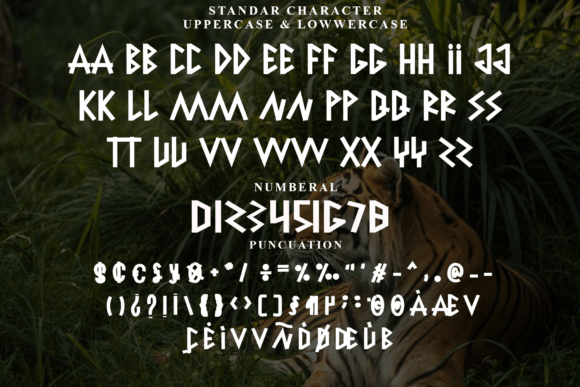 Danger Tiger Font - Preview 3