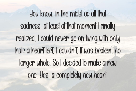 December Wonderful Font - Preview 5