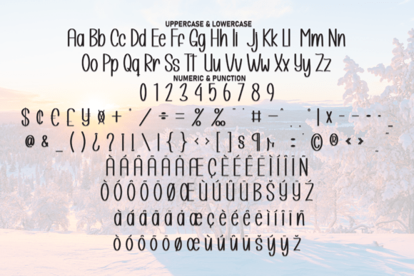 December Wonderful Font - Preview 6
