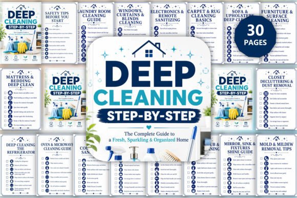 Deep Cleaning Step-by-Step Guide