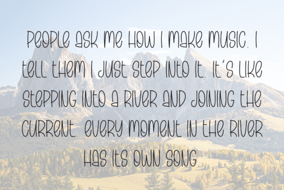 Elegant Alphabet Font - Preview 5