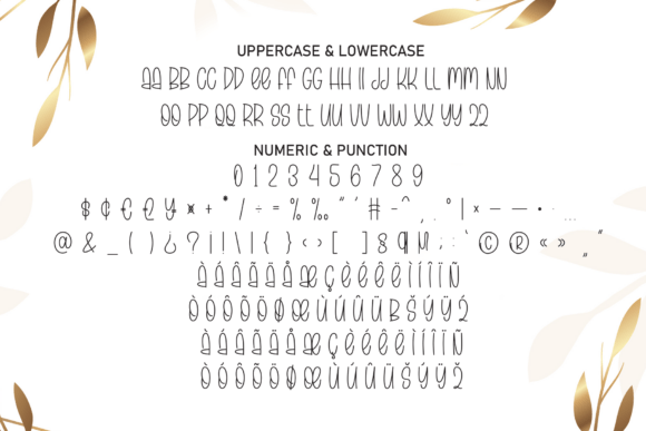 Elegant Alphabet Font - Preview 6