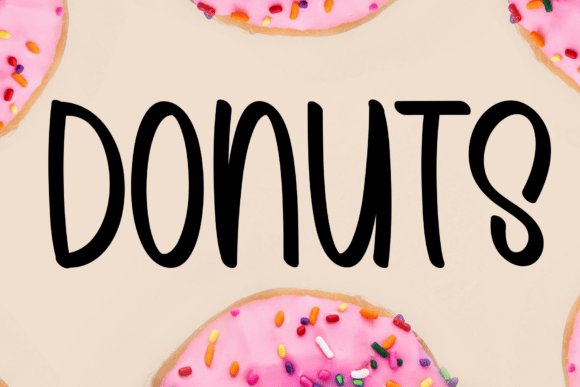 Flower Frame Font - Preview 1