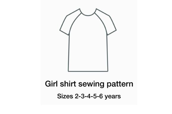 Girl T Shirt Sewing Pattern