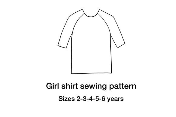 Girls T Shirt Elbow Length