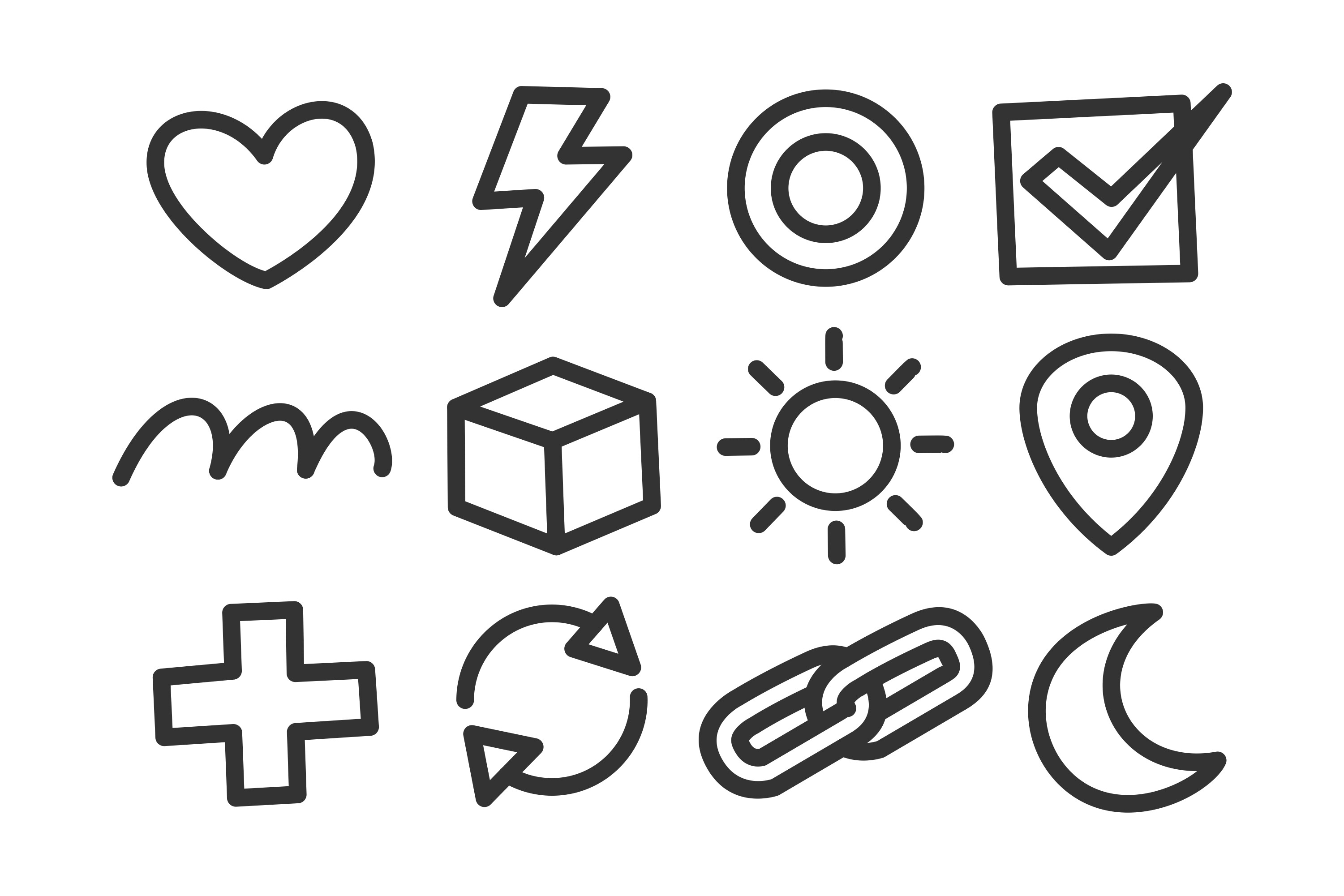Hand Drawn Doodle Icons Set for Web Graphic by dzgnvibe · Creative Fabrica