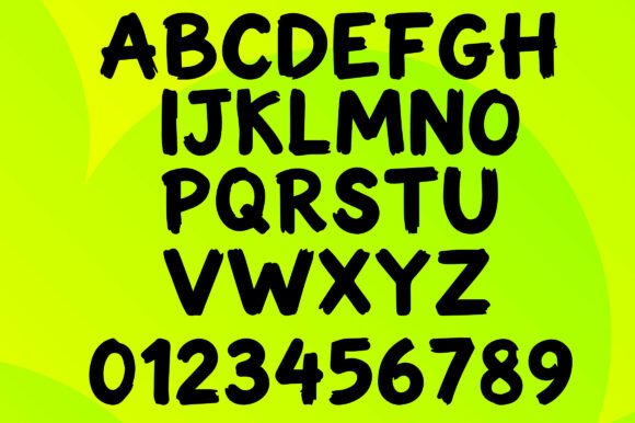 Londyn Font PNG with transparent background - Preview 1