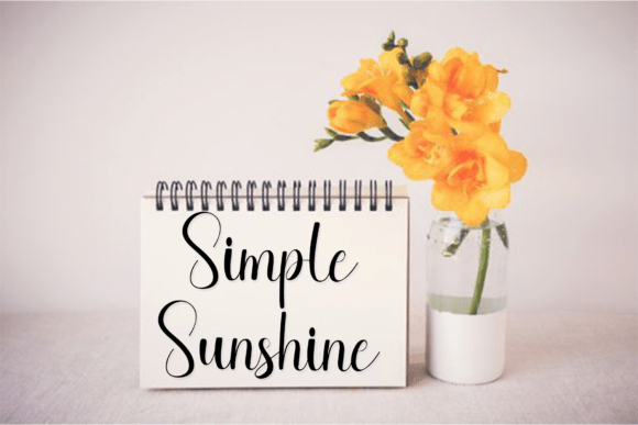 Lightys Sunday Font PNG with transparent background - Preview 2