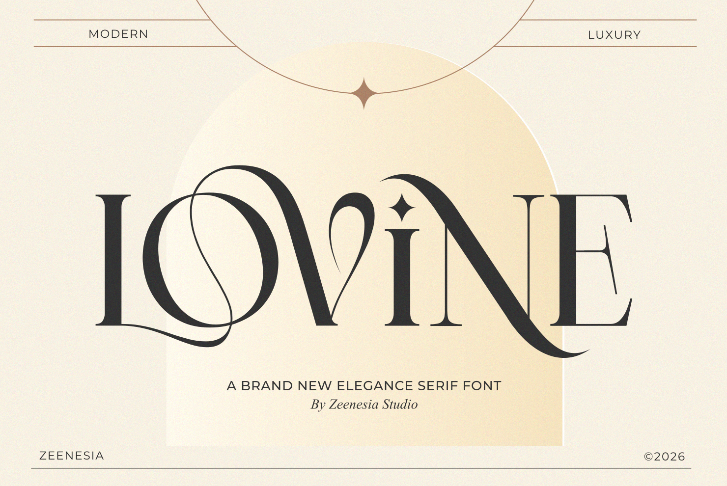 Lovine Font - photo 1