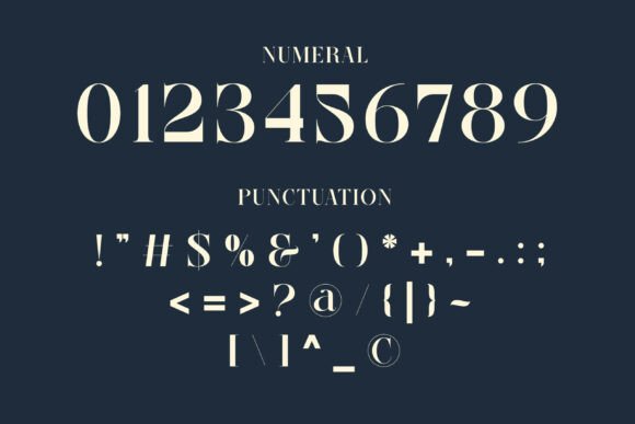 Merlya Font PNG with transparent background - Preview 5