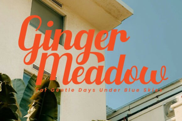 Mogetta Script Font PNG with transparent background - Preview 2
