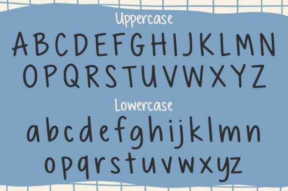 Private Student Font PNG with transparent background - Preview 4